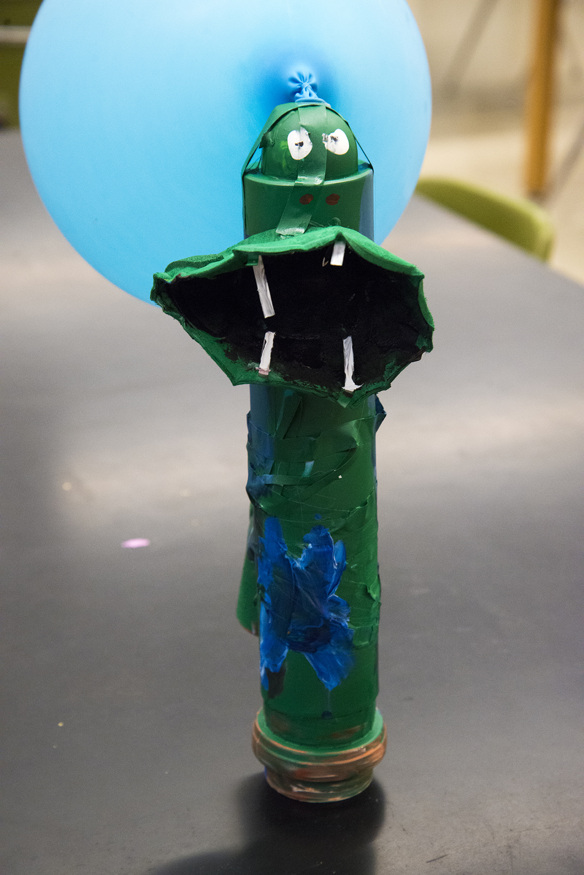 3rd Grade – Aliens! Found object sculptures – In the K-8 Art Studio ...