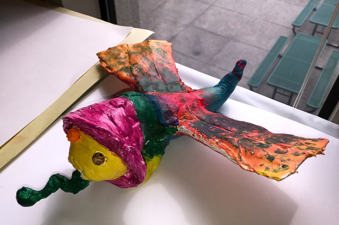 8th Grade  – Playing with Pedro Linares’&nbsp;Alebrije
