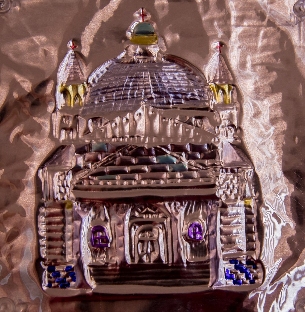 6th grade - architectural foil repousse