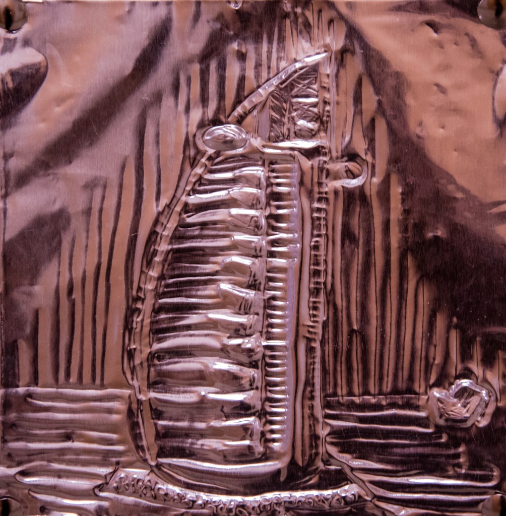 6th grade - architectural foil repousse