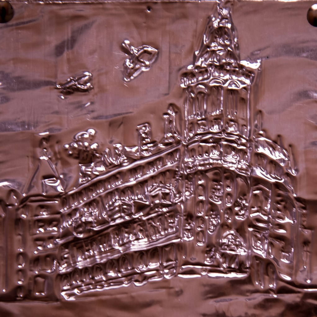 6th grade - architectural foil repousse