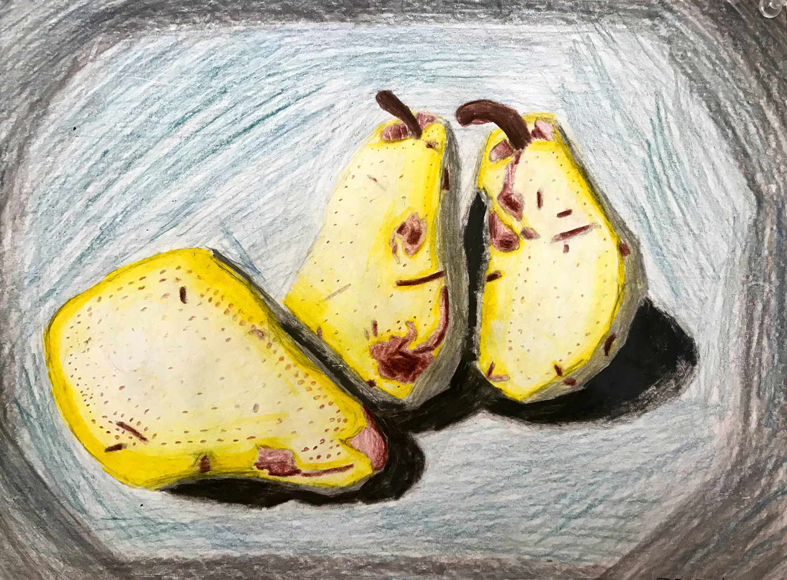 7th Grade – Colored Pencil Techniques and Still Life – In the K-8 Art ...