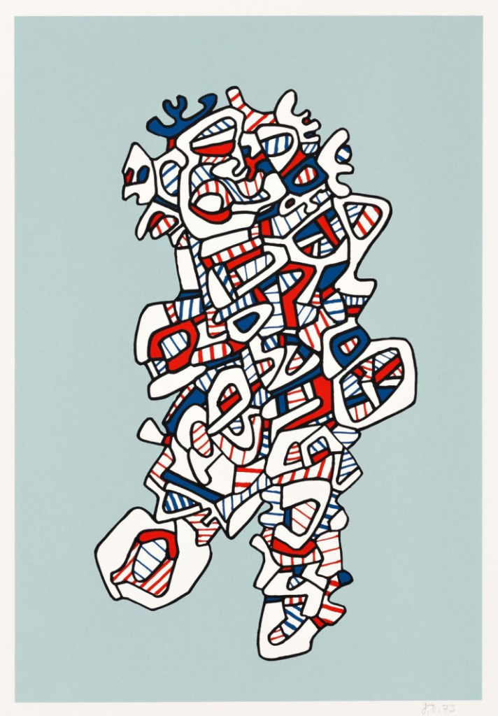 Exaltado by Jean Dubuffet