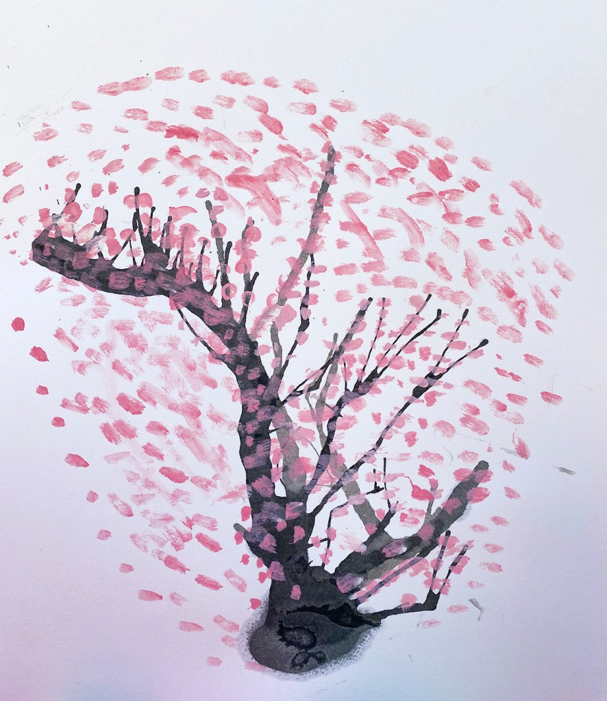 1st grade - Japanese Cherry Blossoms