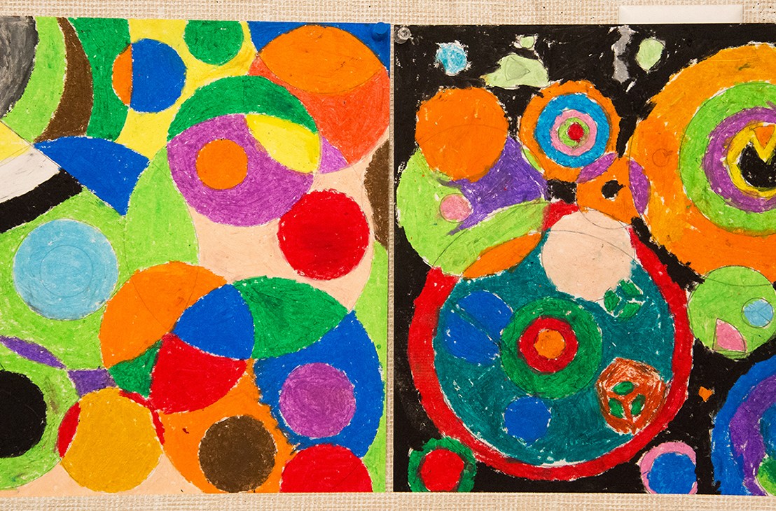 4th Grade – Intro to Orphism with Sonia and Robert&nbsp;Delaunay