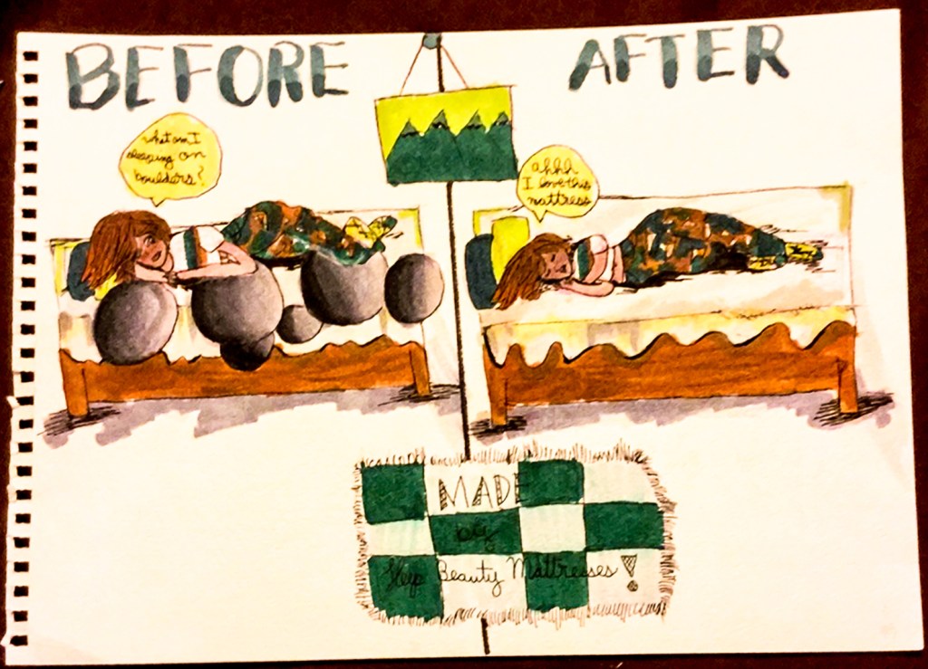 An ad done by an individual student after teaching the unit on Zoom during shelter-in-place