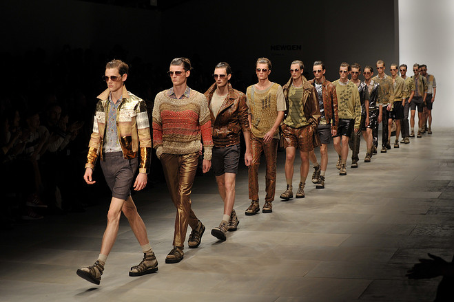 Photo of a catwalk for men's fashion