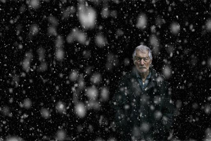Snowfall, 2007, © Nuri Bilge Ceylan. A breathtaking example using a narrow depth of field.