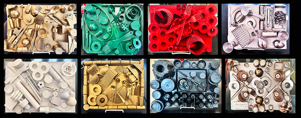 5th Grade – Found Art Assemblage Inspired by the Art of Louise&nbsp;Nevelson